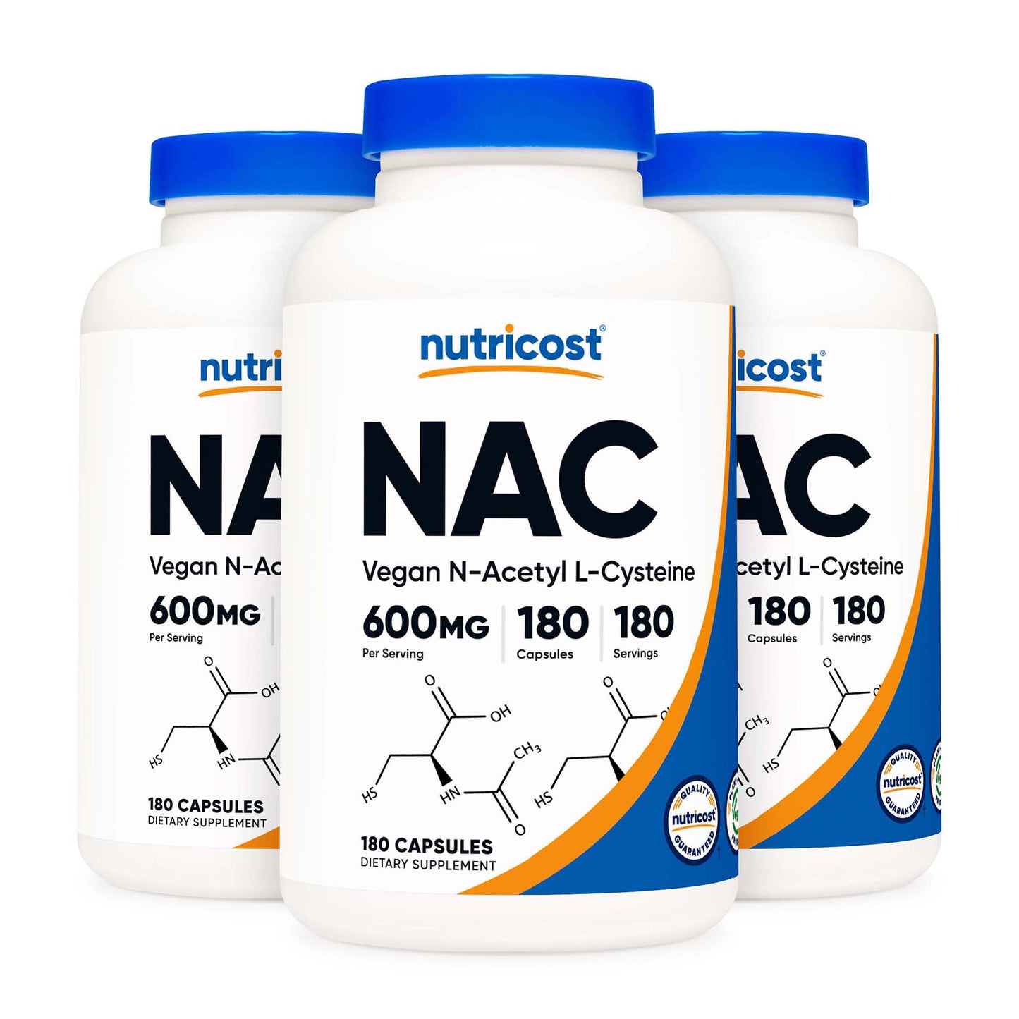 VITAMIN, CAP N-ACETYL L-CYSTEINE NAC 600MG (180/BT 12BT/CS)