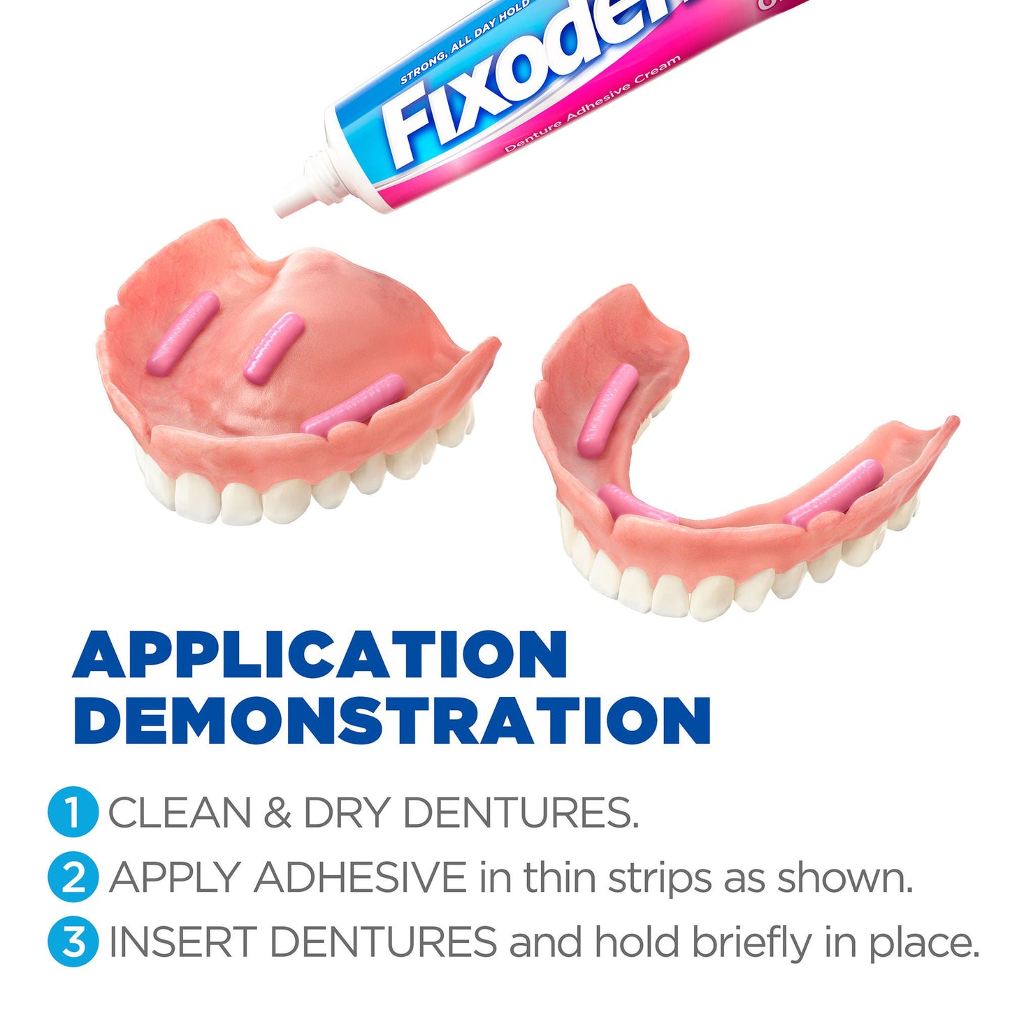 ADHESIVE, DENTURE FIXODENT ORIG CLEAN .75OZ (24/CS