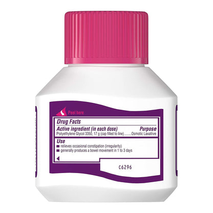 MIRALAX, PDR 7DOSE 4.1OZ 9MSDCC