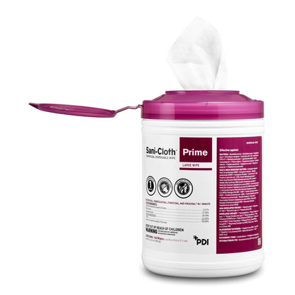 WIPE, GERM SANI-CLOTH PRIME DISP LG 6"X6.75" (160/CN 12CN/CS