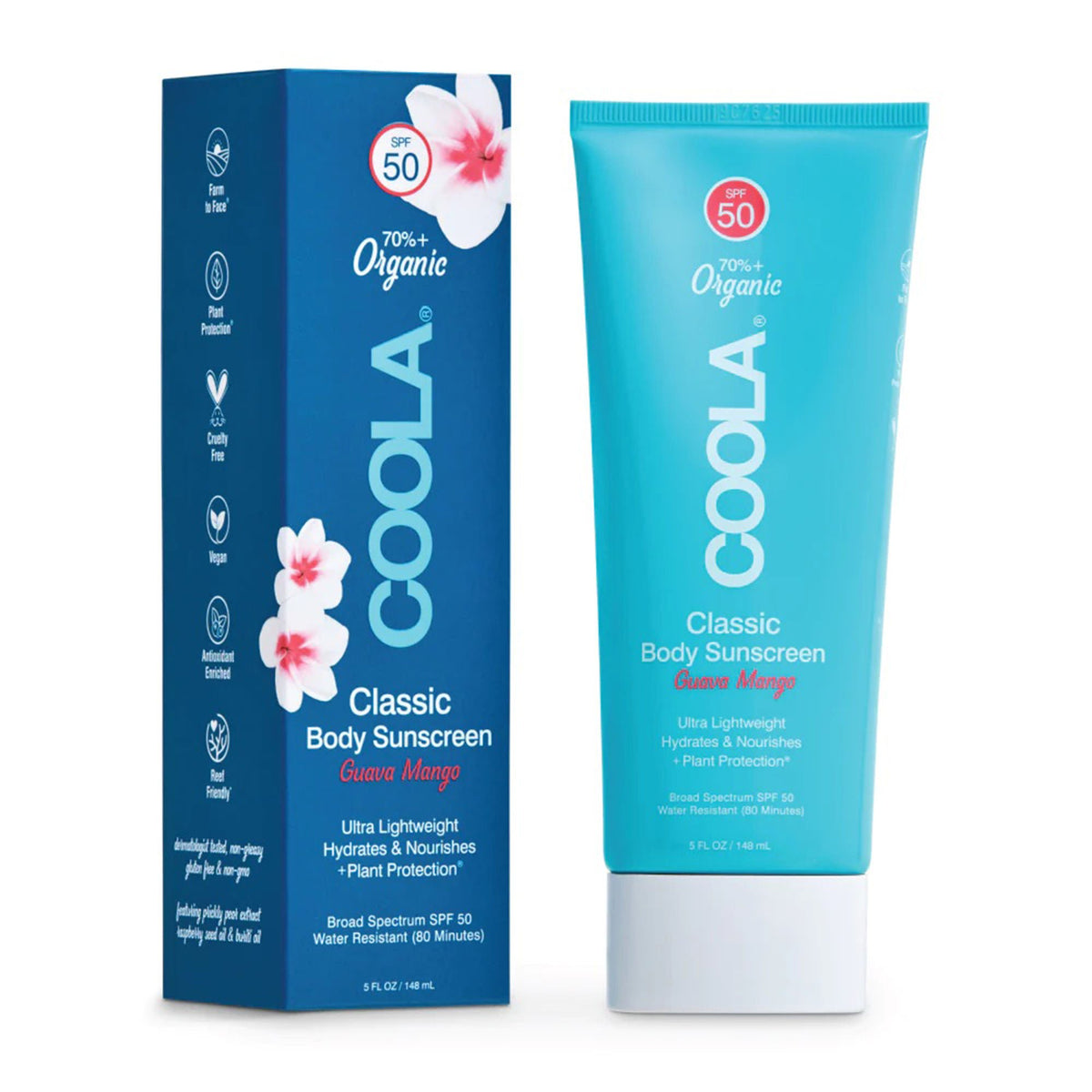 LOTION, BODY CLASSIC SPF50 GUAVA MANGO 5OZ (24/CS)