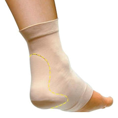 HEEL SLEEVE, ACHILLES W/GEL PAD RUSBL LG/XLG (1/PK)