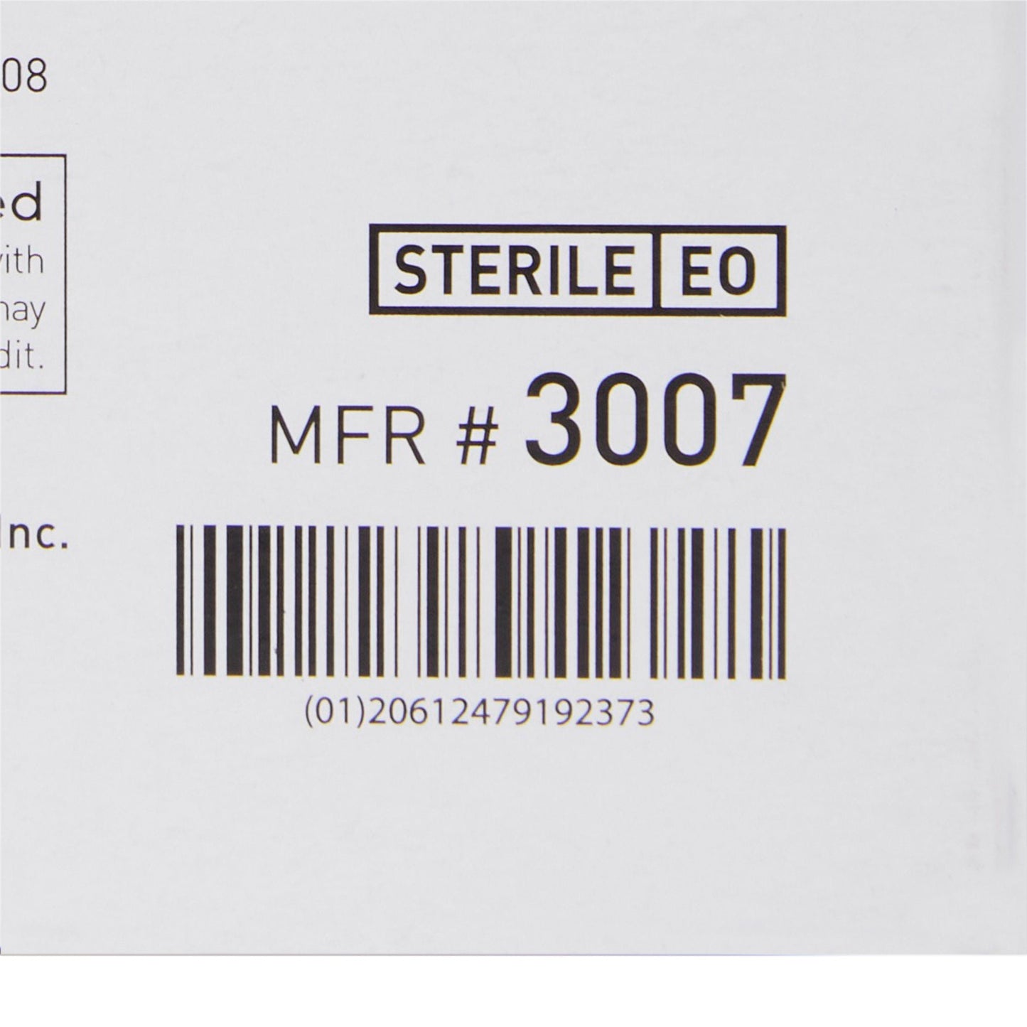 CLOSURE, SKIN REINF LF 1/4X3" (3/PK 50PK/BX 4BX/CS)