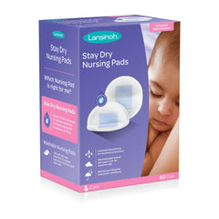 PAD, NURSING STAY DRY LANSINOHDISP (60/BX 12BX/CS)