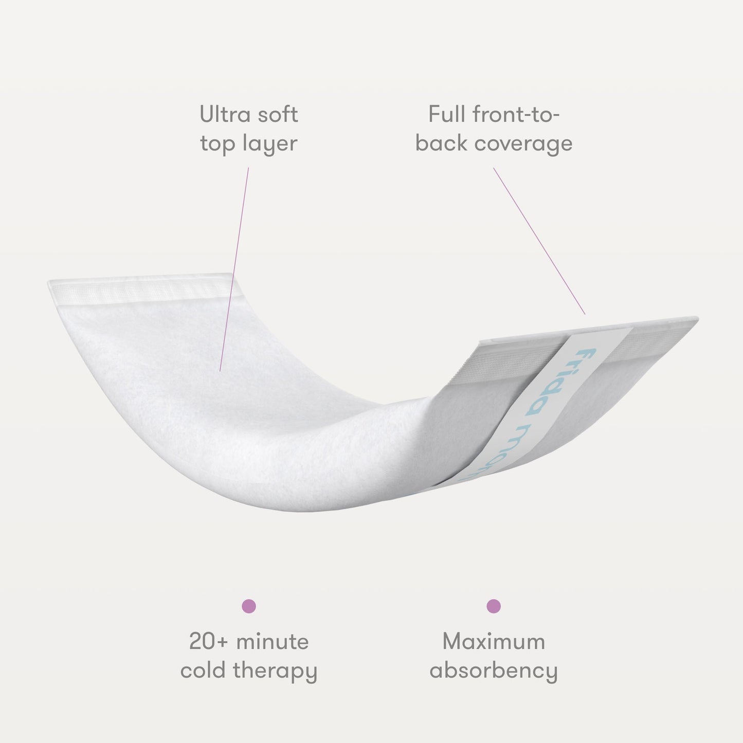 PAD, MAXI INSTANT ICE FRIDAMOM(8/PK 2PK/CS)