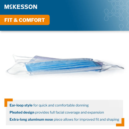 MASK, PROC LOOPS ASTM3 ANTIFOG(50/BX 10BX/CS)