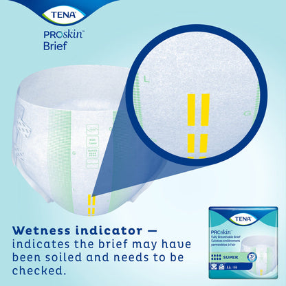 BRIEF, TENA PROSKIN SUPER MED (20/BG 4BG/CS)
