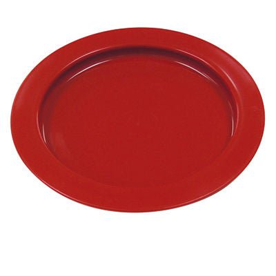 PLATE, INNER-LIP RED 9" D/S