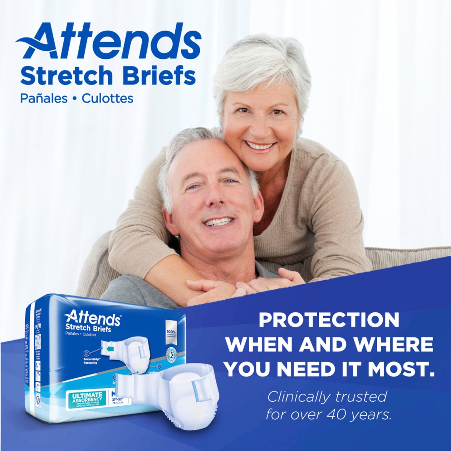 BRIEF, STRETCH MED/REG (24/BG 4BG/CS)