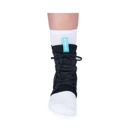 ANKLE BRACE, EXOFORM BLK MED