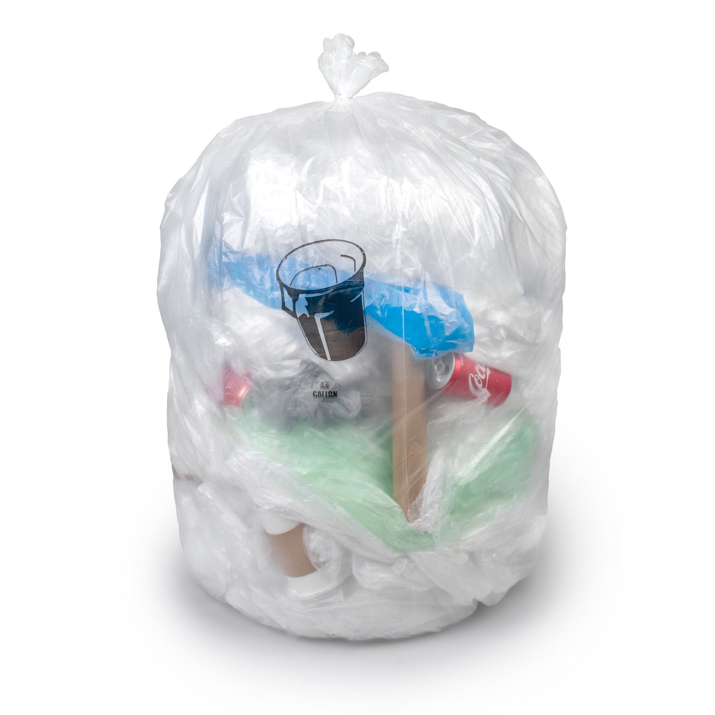 LINER, TRASH LTWT .35MIL CLR 15GL (1000/CS)