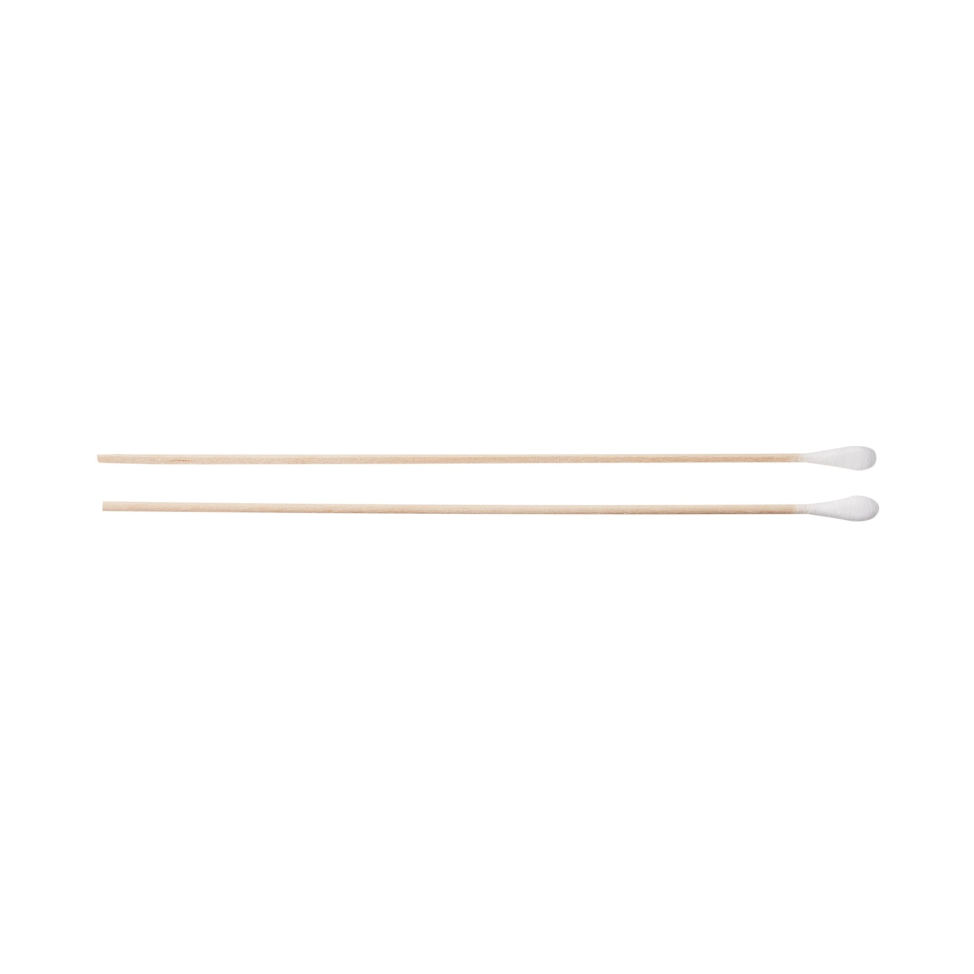 Swabstick McKesson Cotton Tip Wood Shaft 6 Inch Sterile 2 per Pack