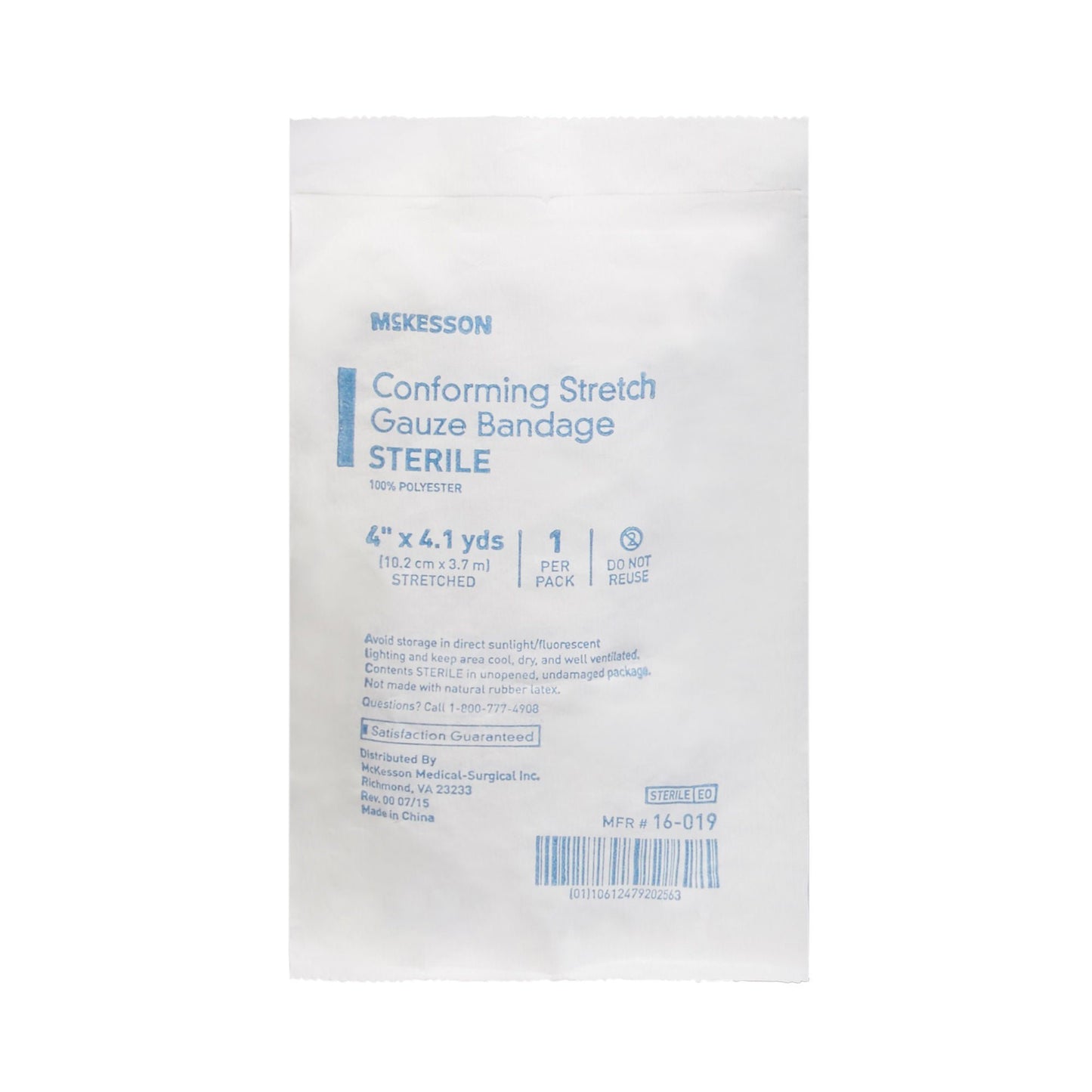 BANDAGE, CNFRM STR 4"X4.1YDS (RL 12RL/BG 8BG/CS)