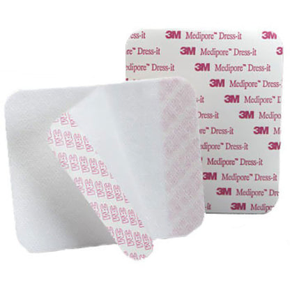 COVER, DRESSING PRECUT 5 7/8"X5 7/8" (3/PAD 25/BX 4BX/CS)