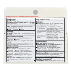 MOTION SICKNESS ORIG, TAB FT 50MG(12/BX)