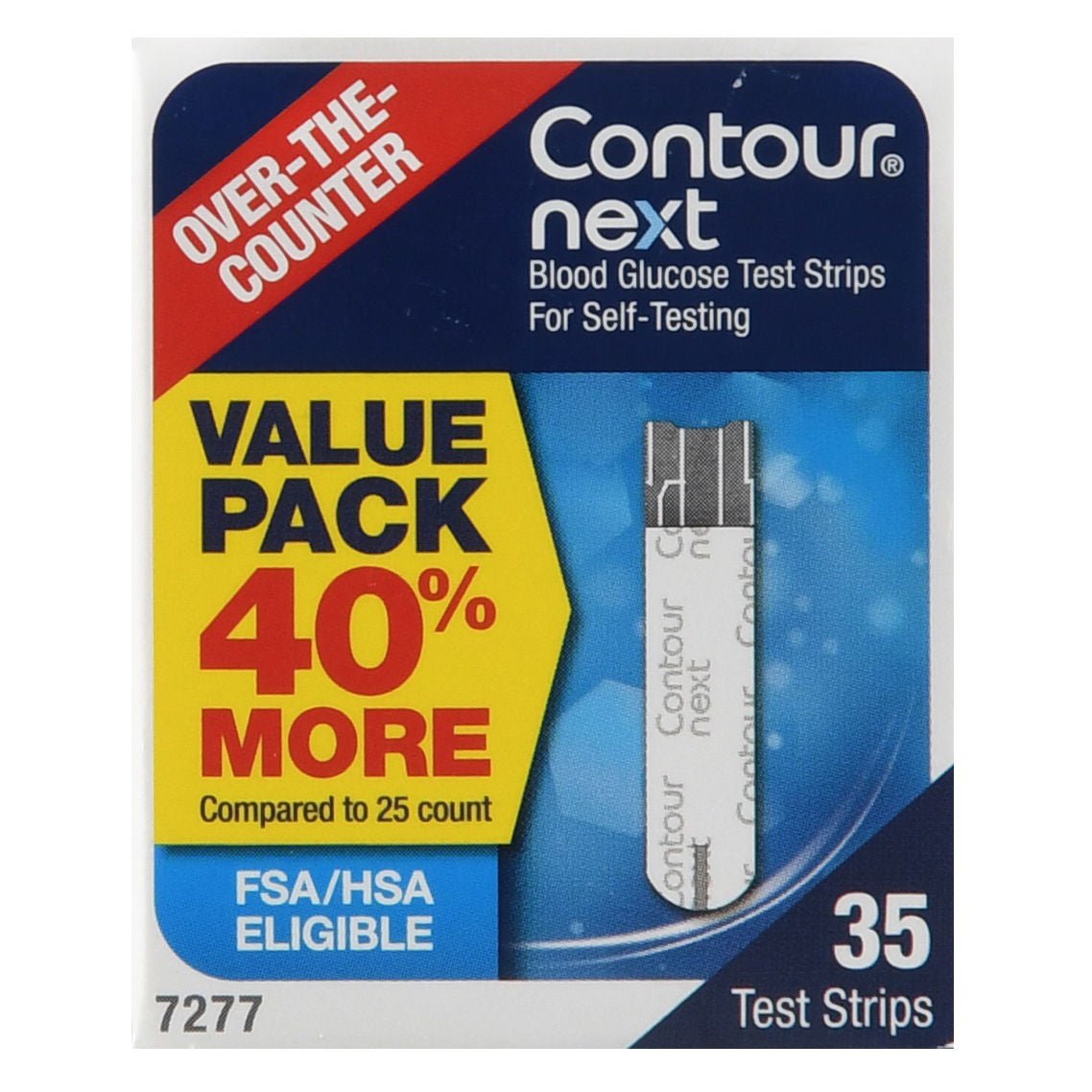 TEST STRIP, BLOOD GLUCOSE CONTOUR NEXT (35/BX 24BX/CS)