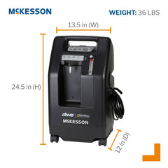 CONCENTRATOR, OXY 5L W/OXY SENSOR