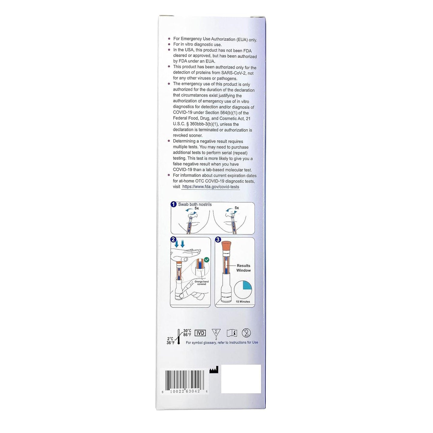 TEST KIT, COVID-19 FASTEP PEN 1-PACK (144KT/CS)