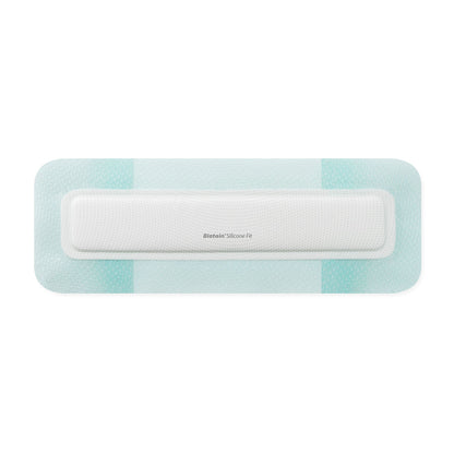 DRESSING, FOAM SILICONE FIT BIATAIN 4X12" (5/BX)