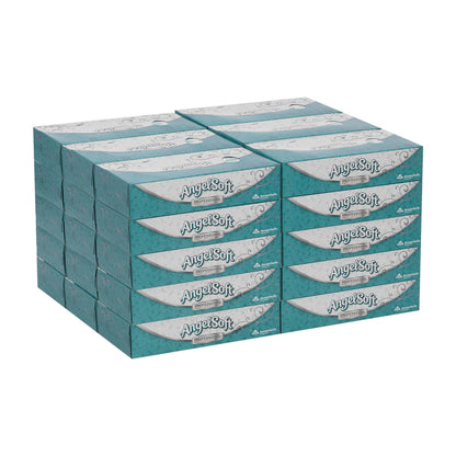 TISSUE, FACIAL ANGEL SFT 1PLY WHT (30BX/CS)