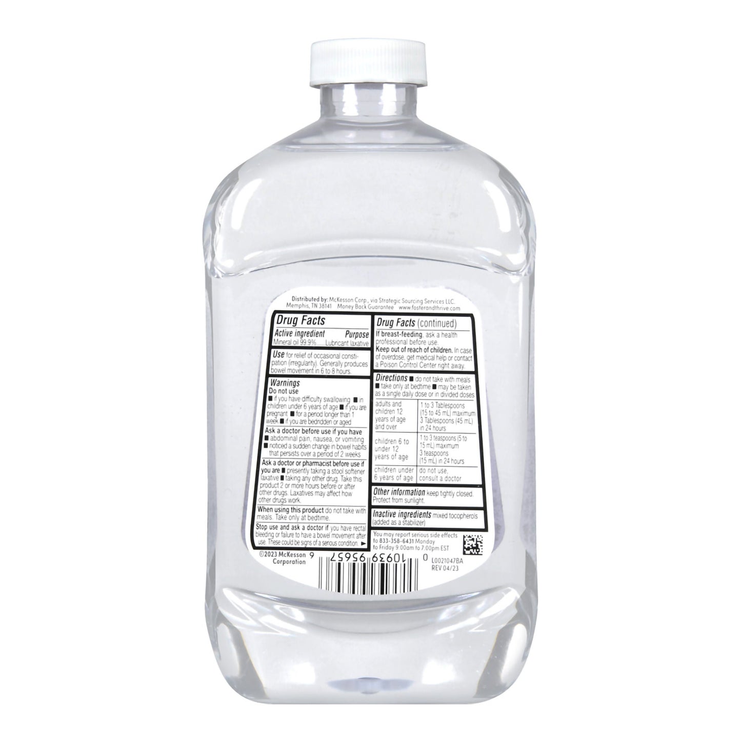 MINERAL OIL, LIQ FT HVY 16OZ