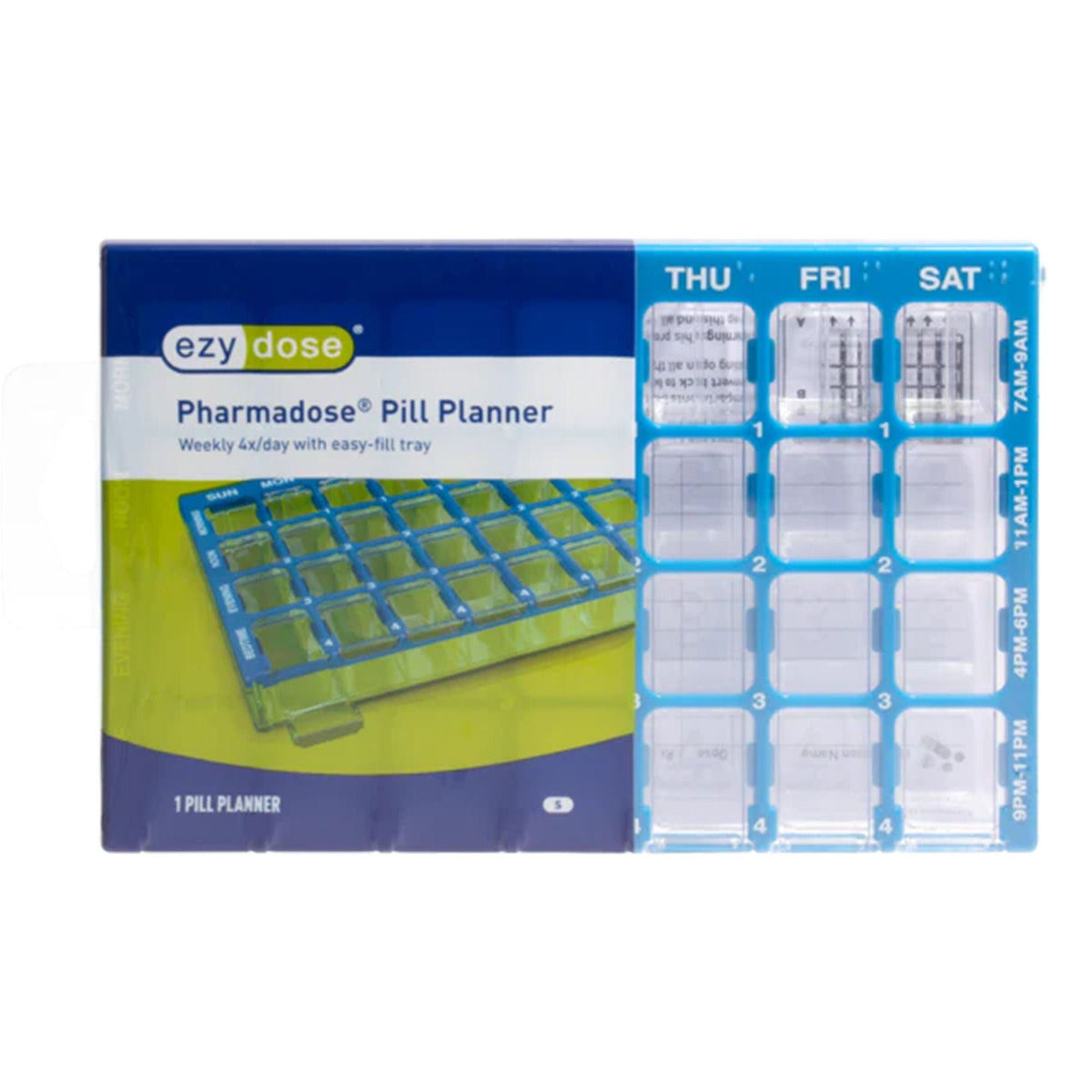 ORGANIZER, PILL MEDISET 28POCKET (6/CT)