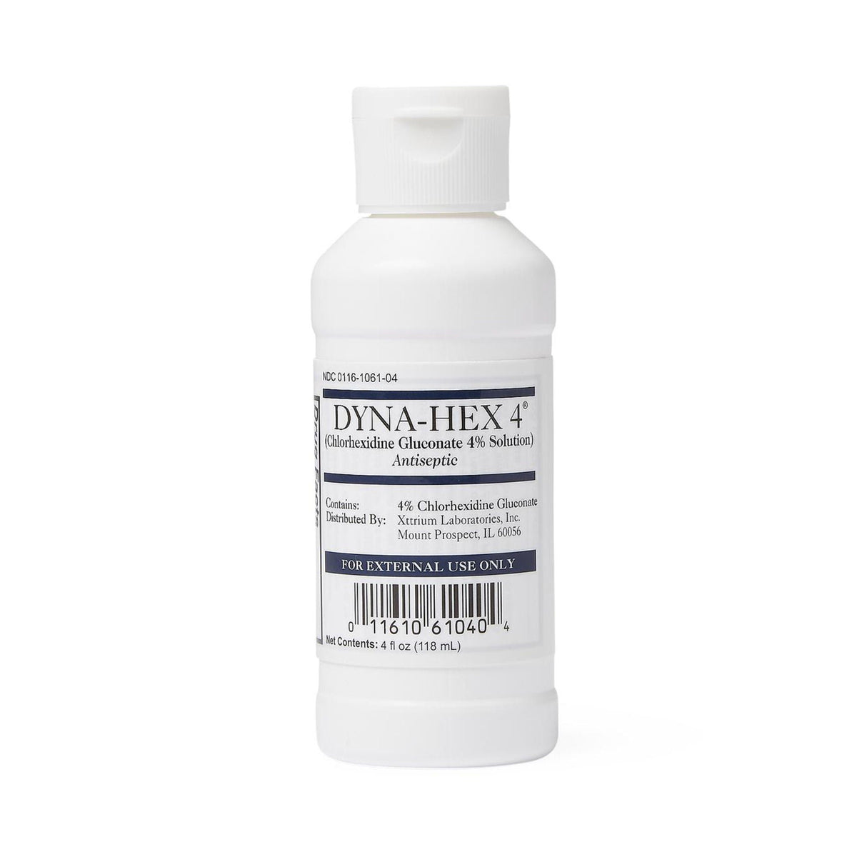 SCRUB, DYNA-HEX 4% SOL 4OZ (48/CS)