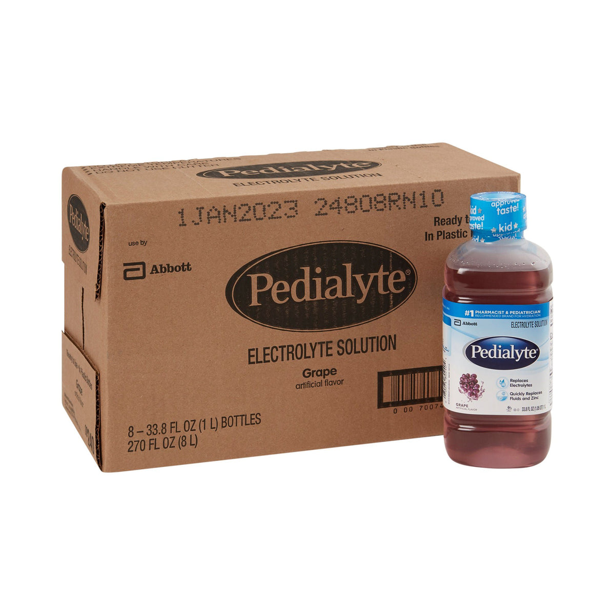 PEDIALYTE, RTF GRAPE 1L BTL (8/CS))