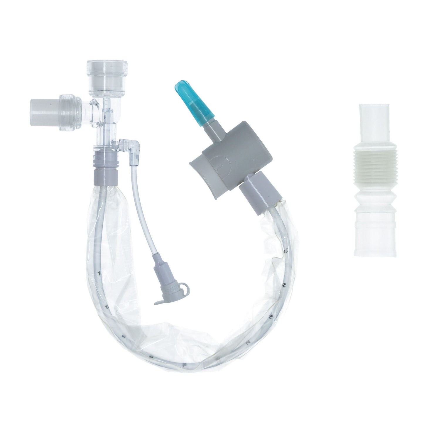 SUCTION SYSTEM, CLSD DBL SWIVLELBOW TRACH 12FR 4MM (20/CS
