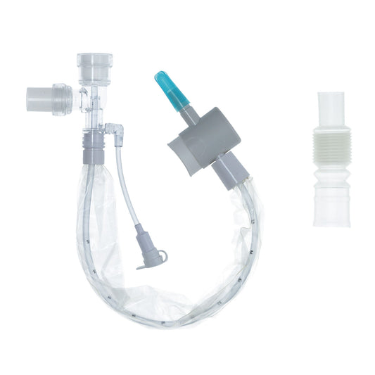 SUCTION SYSTEM, CLSD DBL SWIVLELBOW TRACH 12FR 4MM (20/CS