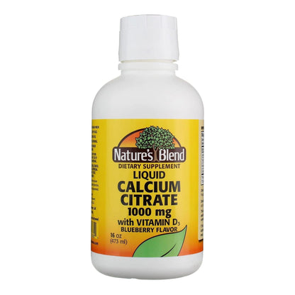 CALCIUM CITRATE+D3, LIQ 1000MG16OZ