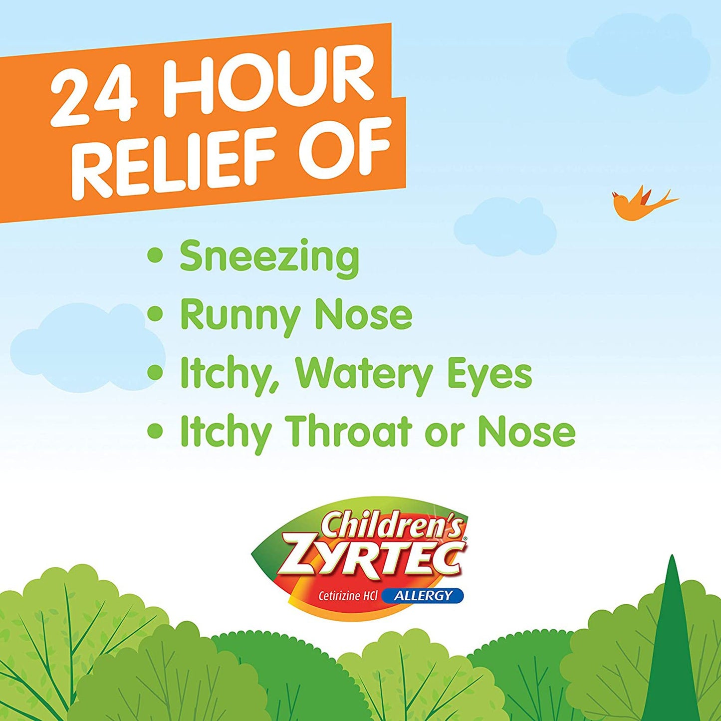 CHILDRENS ZYRTEC, SYRP 1MG/ML 4OZ