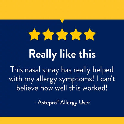 ASTEPRO ALLERGY, SPR NASAL 205.5MCG 60METERED SPRAYS