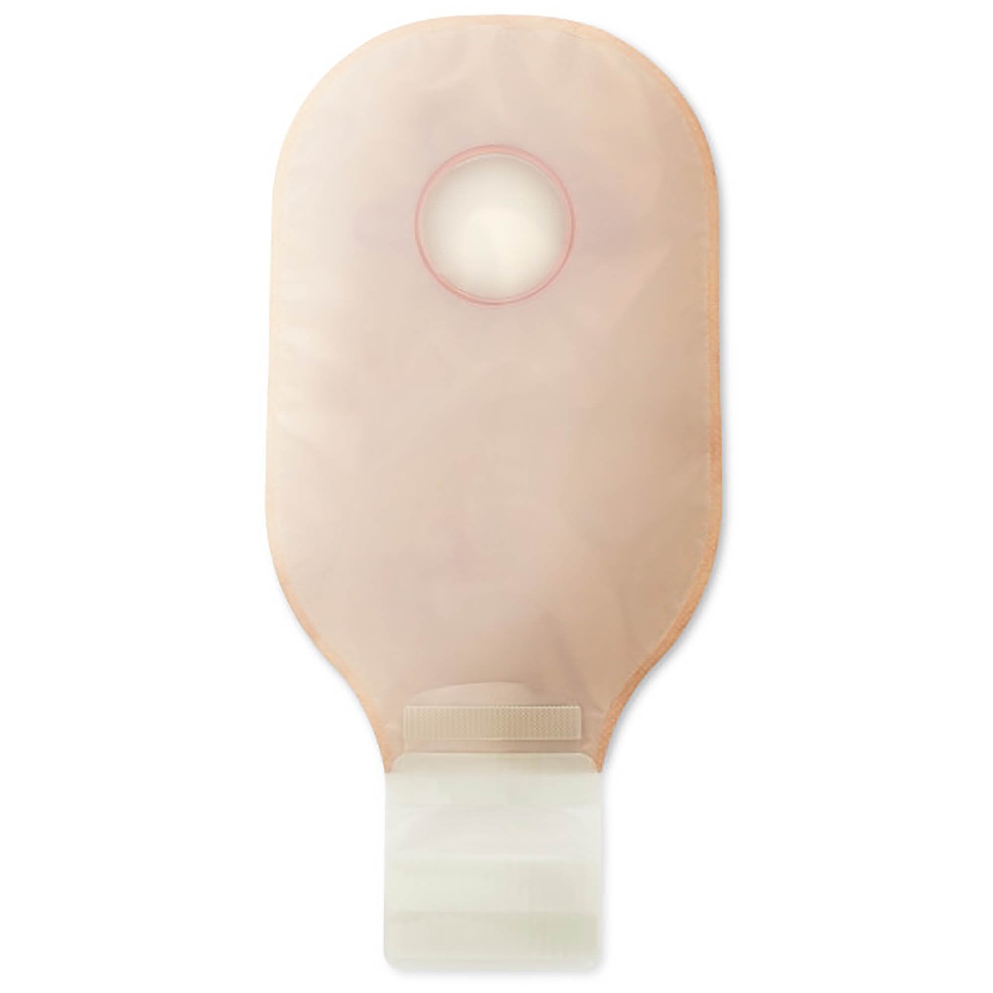 New Image Two-Piece Drainable Ultra Clear Ostomy Pouch, 12 Inch Length, 2Â¼ Inch Flange