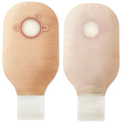 New Image Two-Piece Drainable Ultra Clear Ostomy Pouch, 12 Inch Length, 2Â¼ Inch Flange