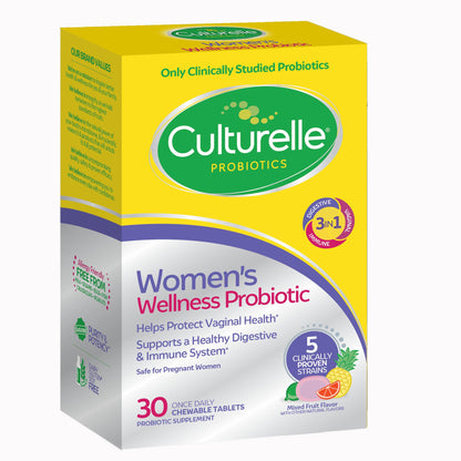 SUPPLEMENT, TAB CHEW CULTURELLE WMN PROBIOTIC (30/BX 24BX/CS