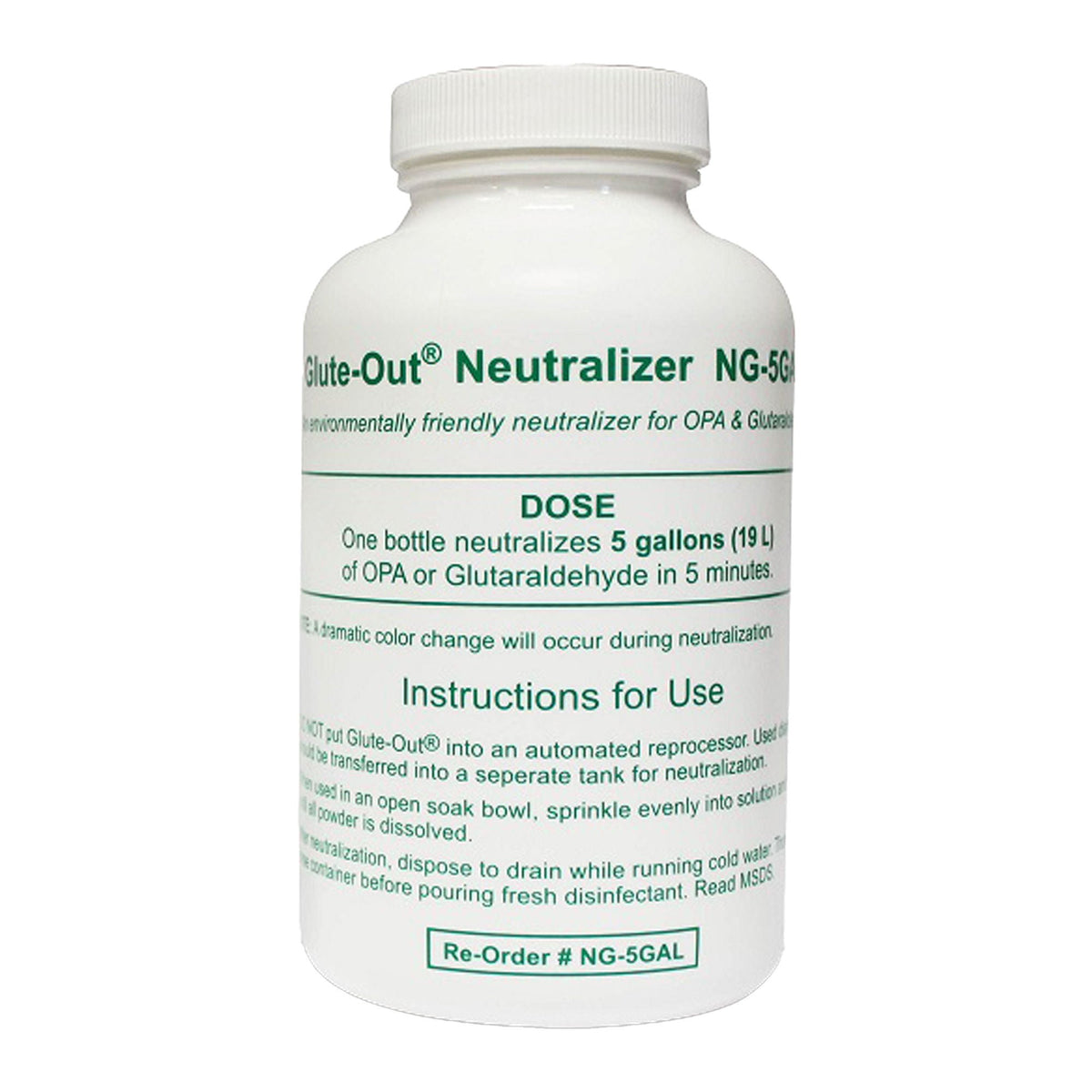 GLUTE-OUT NEUTRALIZER 10OZ 12/CS MAKES 5 GALLONS BDS