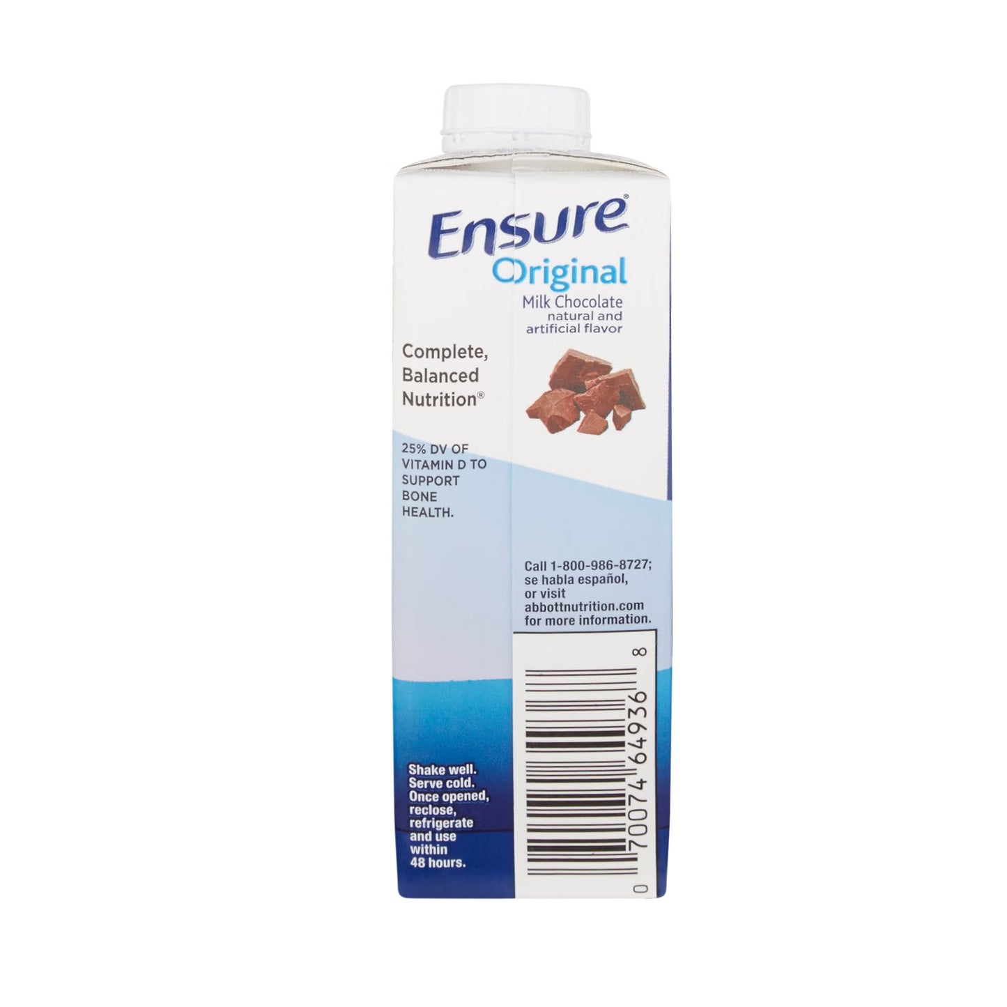 ENSURE, ORIG INST ARC CHOC 8OZ(24/CS)