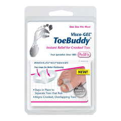 TOE BUDDY, VISCO-GEL ONE SZ (1/PK)