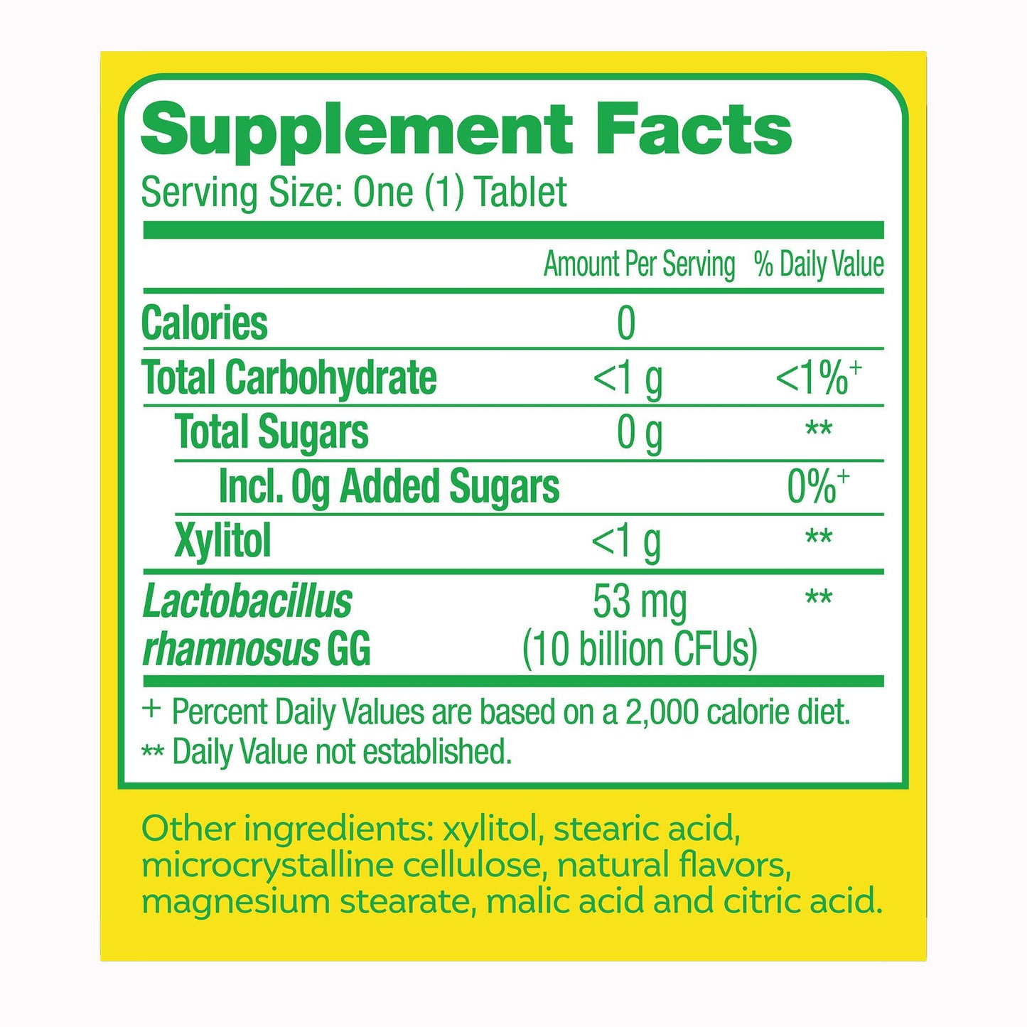 SUPPLEMENT, TAB CHEW CULTURELLE DIGESTIVE HEALTH (24/BX 24BX