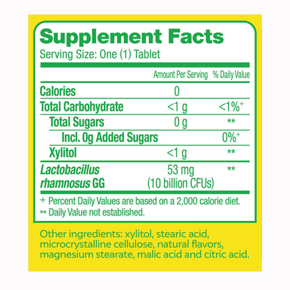 SUPPLEMENT, TAB CHEW CULTURELLE DIGESTIVE HEALTH (24/BX 24BX