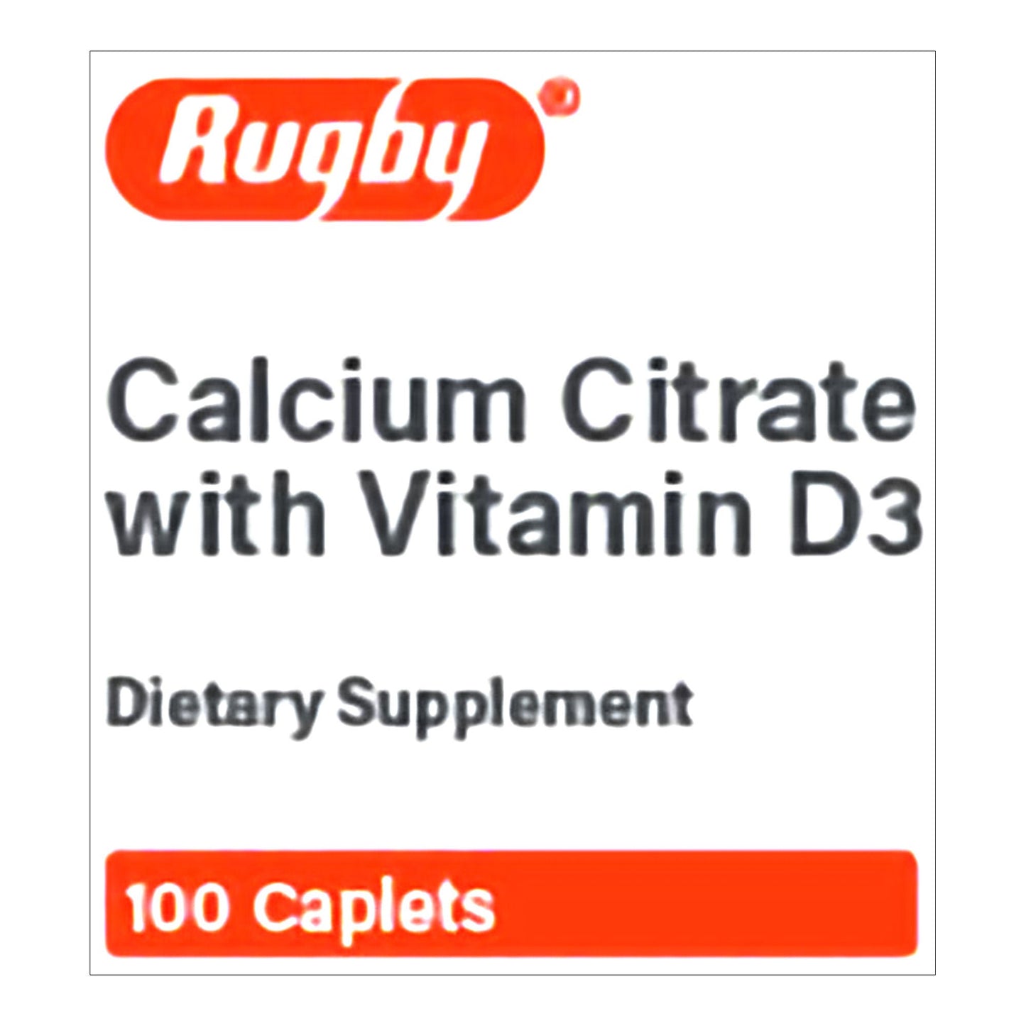 CALCIUM CITRATE+VITAMIN D3, TAB 315MG-5MCG (100/BT)