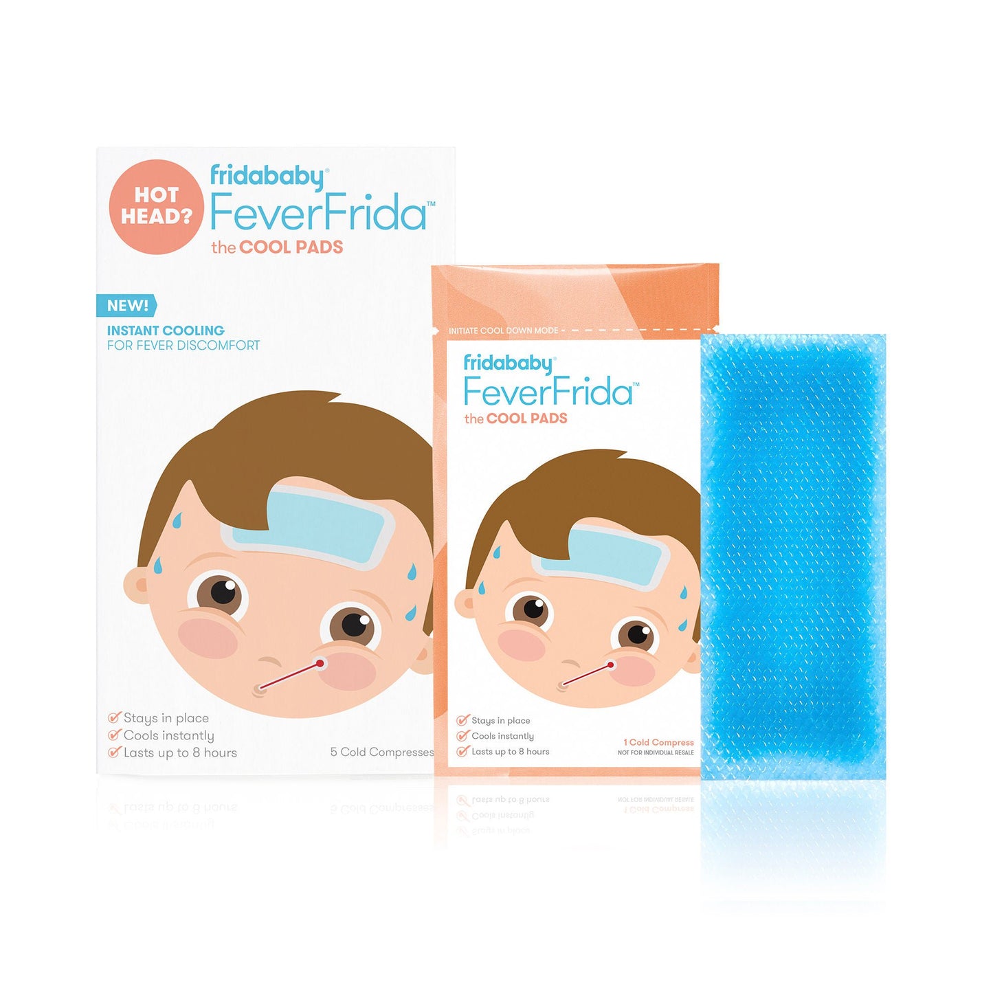 PAD, COOL FEVERFRIDA FRIDABABY(5/PK 24PK/CS)