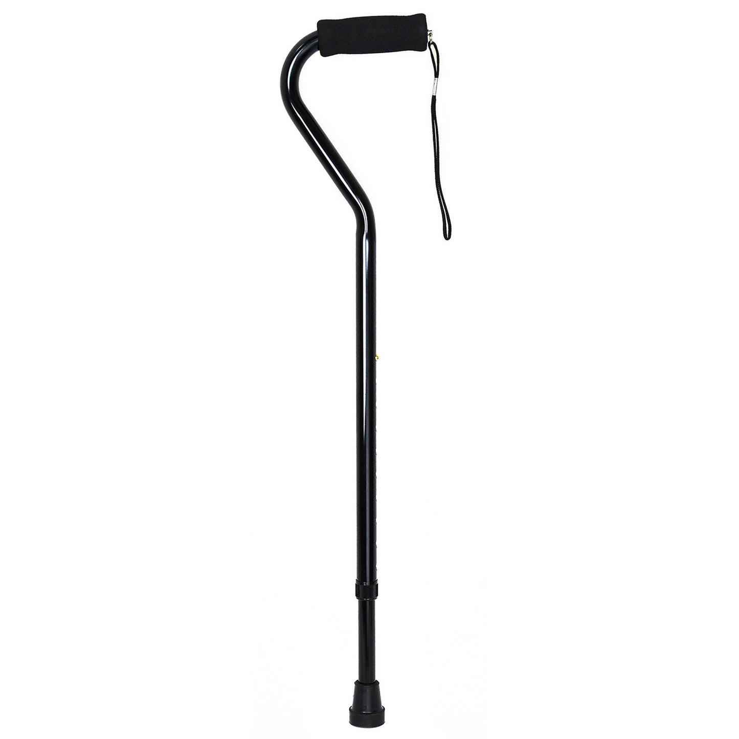 CANE, OFFSET ALUM BLK (6/CS) )