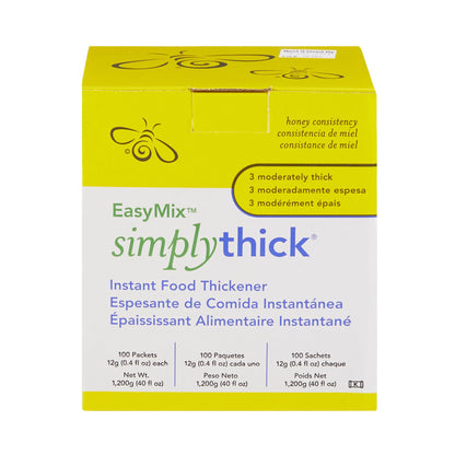 SIMPLY THICK, GEL HONEY 12GM INDIVIDUAL PACKETS (100/BX)