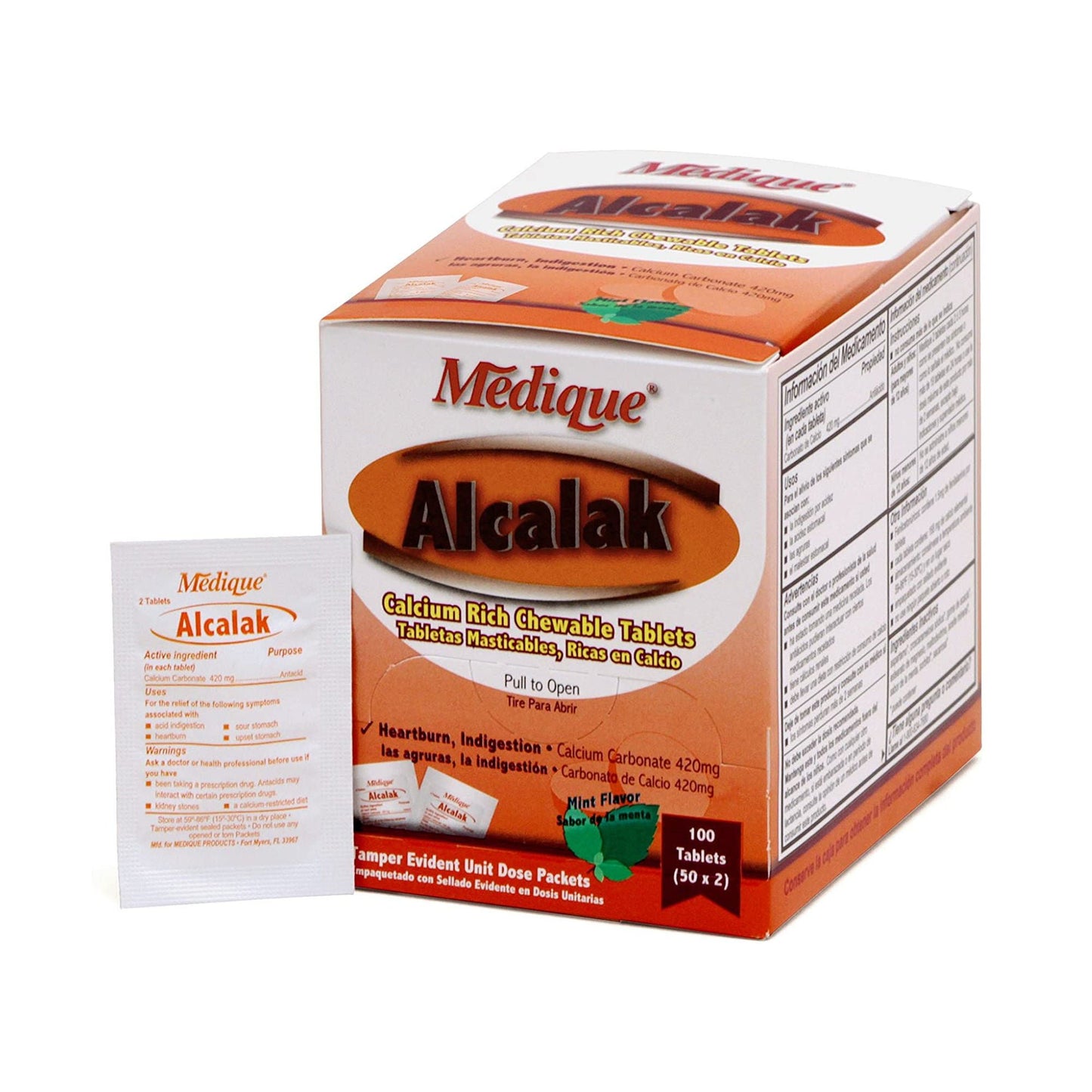 ALCALAK, TAB 420MG 2X250 UD (500/BX)