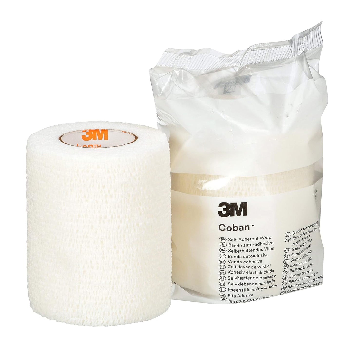 BANDAGE, COBAN ELAS WHT 3"X5YDS (24/BX) 3M