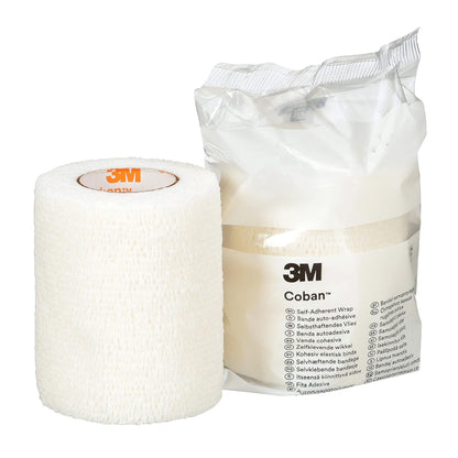 BANDAGE, COBAN ELAS WHT 3"X5YDS (24/BX) 3M