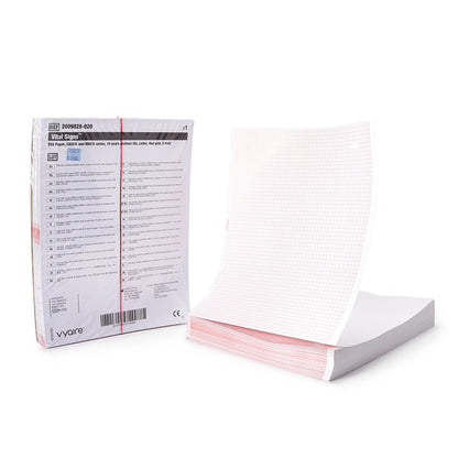 PAPER, EKG PREMIUM 4PG RED (300/PK 8PK/CS)