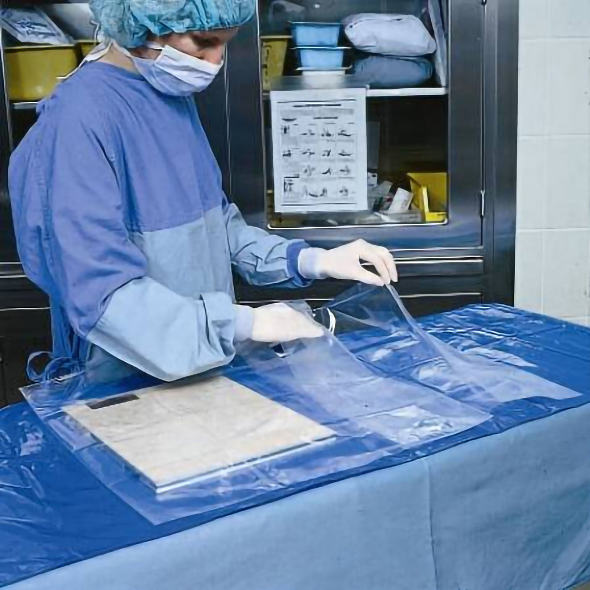 DRAPE, XRAY CASSETTE UNIV 20"X24" (20/BX)